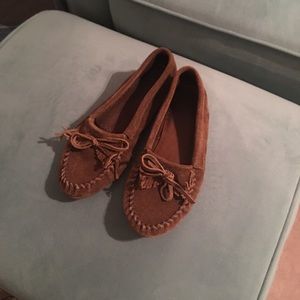 MinnieTonka all leather slipper shoes